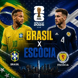 Brasil X Escócia